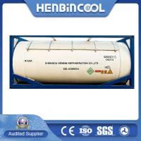China Purity 99.99% ISO TNAK 134a Gas For Air Conditioning Refrigeration factory