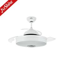 Quality Smart 5 Speeds Retractable Ceiling Fan Light With Time Settings for sale