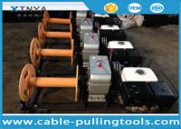 China Durable Cable Winch Puller 5 Ton Capacity For Rope Pulling During Pole Erection factory