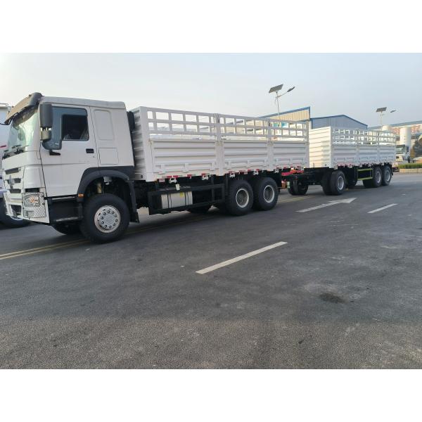Quality Used Cargo Fence Truck Sinotruk Howo 8x4 12 Wheel Cargo Truck Cargo Lorry Truck for sale