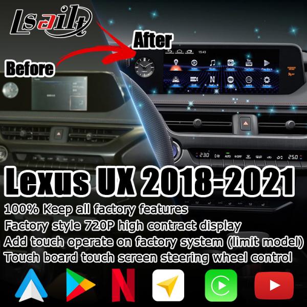 Quality Android Carplay Lexus Touch Screen UX200 UX250h DSP Adjustment for sale