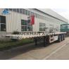 China 40t Container Semi Trailer High Tensile Steel Q345 With 12 Pcs Container Lock factory