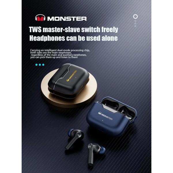 Quality XKT02 Monster TWS Earbuds Noise Cancellation TWS Wireless Earphones for sale