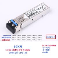 China 1.25G Single Mode LC Gigabit SFP Module Compatible With H3C Huawei factory