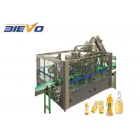 Quality 6000bph 380V 3.5KW Juice Filling And Capping Machine for sale