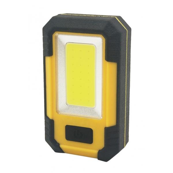 Quality TPR ABS PC Rechargeable LED Work Light 110x65x35mm Rechargeable Handheld Work for sale