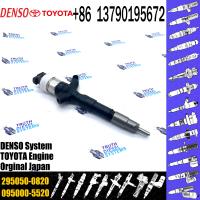China Injector 23670-30380 295050-0820 for car spare parts 9709500-082 2950500820 2367030380 factory