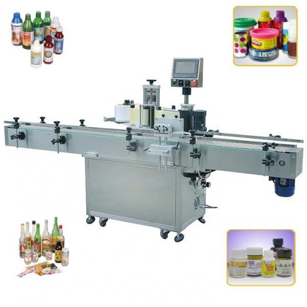 Quality WEINVIEW Automatic Tabletop Pill Bottle Labeling Machine Wine Sticker 800W for sale
