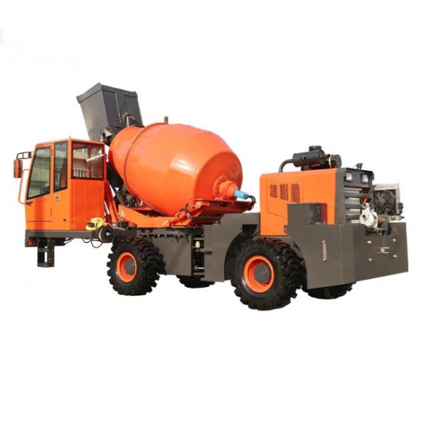 Quality 1.6m³  Mobile Diesel 4X4 Self Loading Concrete Mixer Truck for sale
