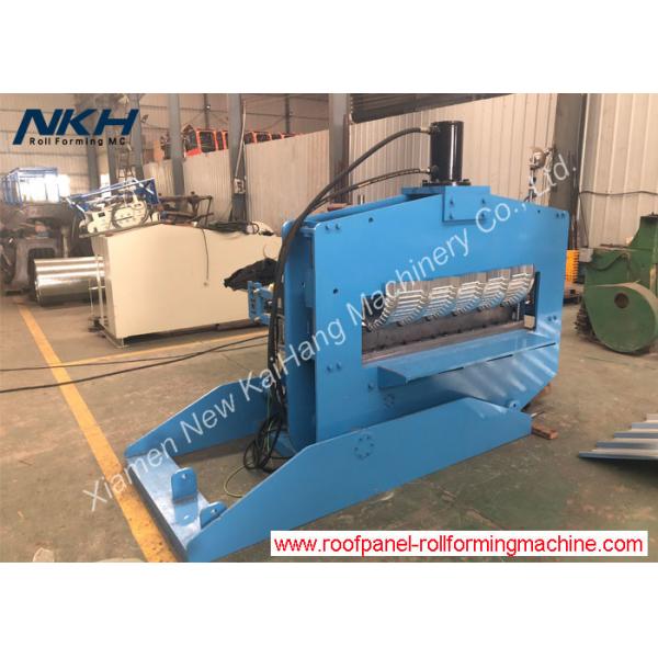 Quality Color Customized Roofing Sheet Crimping Machine For Roofing / Trapezoidal Profile for sale