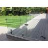 China Customzied 316s/s Frameless Glass Balustrade 304s.s Glass Railing For Swimming Pool factory