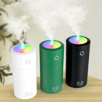 China Colorful Lighting Mini Cool Mist USB Humidifier 310ml For Car And Home factory