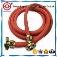 China Red cover steel wire reinforced high temperature high pressure steam rubber hose factory