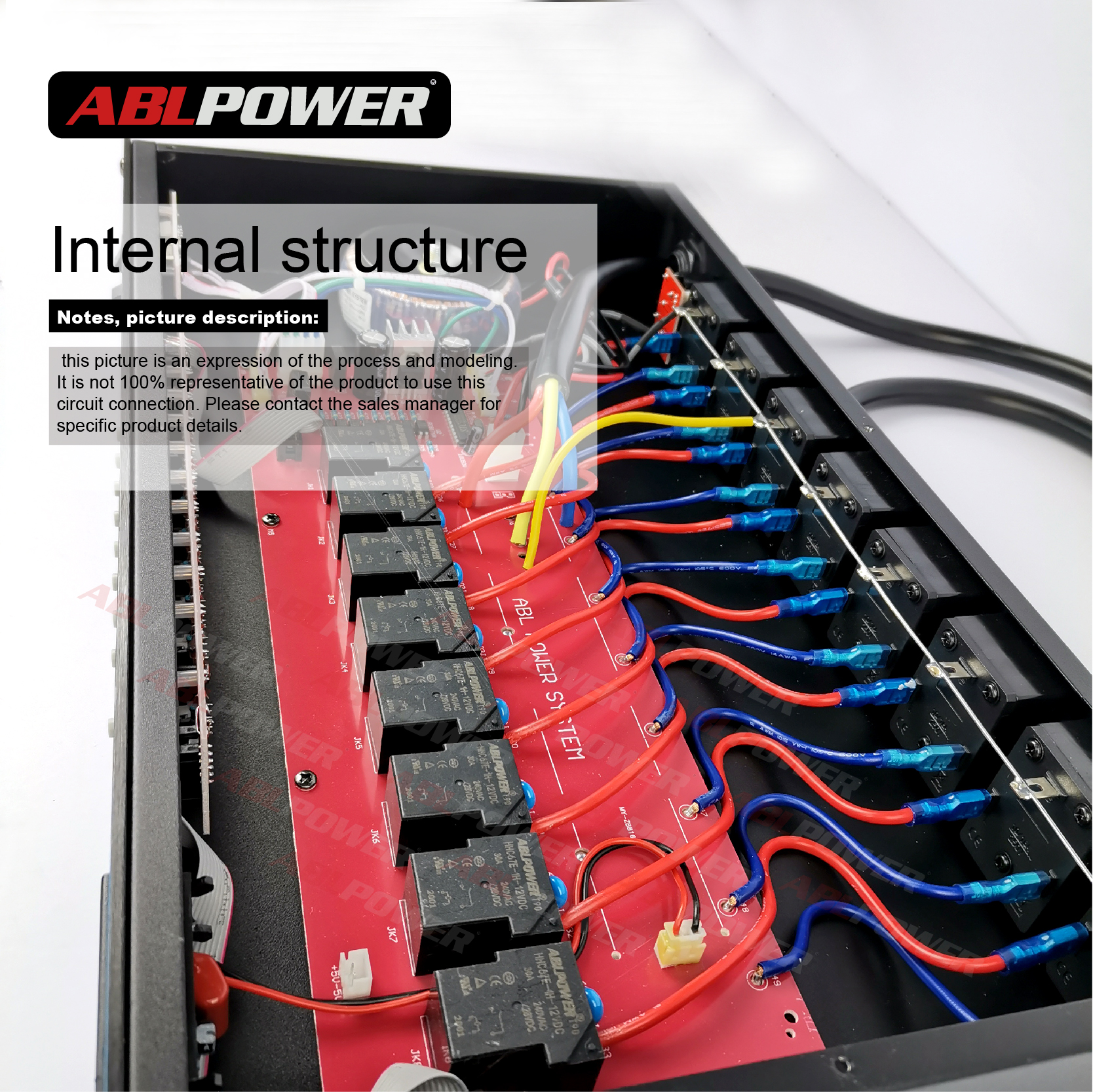 Phosphor Internal Structure Remote Power Controller