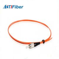 Quality Orange Color Jacketed Single Mode Pigtail 0.9mm OFNP PVC LSZH OFNR OFNP Cable for sale