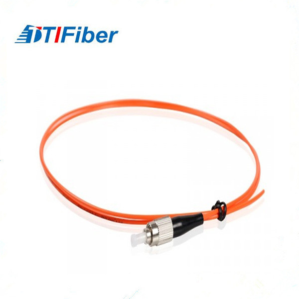 Quality Orange Color Jacketed Single Mode Pigtail 0.9mm OFNP PVC LSZH OFNR OFNP Cable Type for sale
