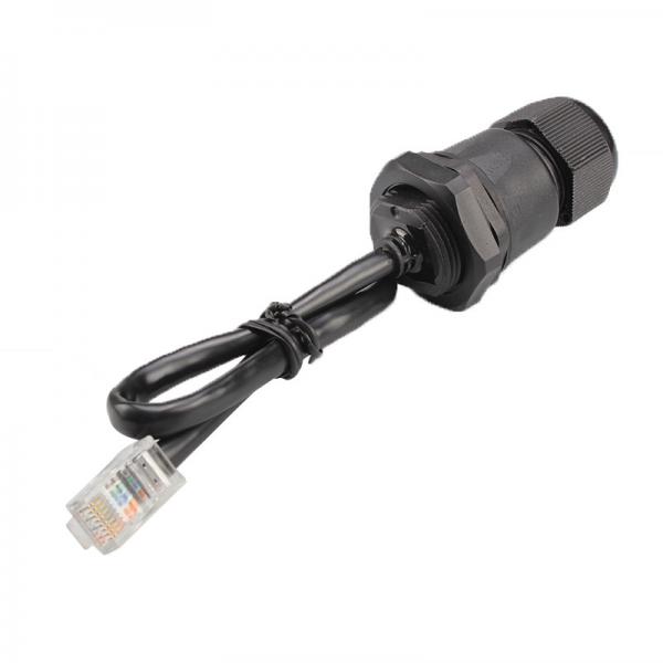 Quality ISO9001 RJ45 Male To Female Network Cable 125V 1.5A With ABS Housing for sale