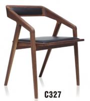 China Katakana Chair home modern solid wooden dining arm chair furniture factory