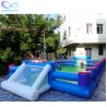 China Custom Pvc Inflatable Football Pitch Soccer Field For Outdoor Sport factory