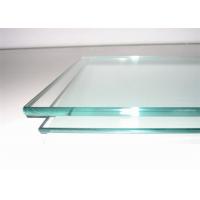 China 3 mm - 19mm Thickness Tempered Safety Glass For Curtain Wall / Pool Fence for sale