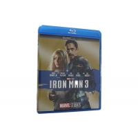 China Iron Man 3 Blu-ray Movie DVD Action Adventure Sci-fi Drama Series Movie Blu-ray DVD For Kids Family factory