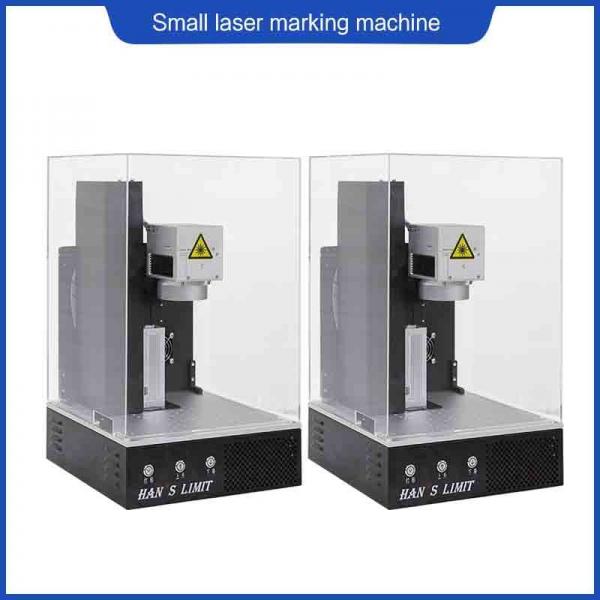 Quality Fiber Laser 10w Desktop Laser Marker 0.4mm Engraving Depth for sale