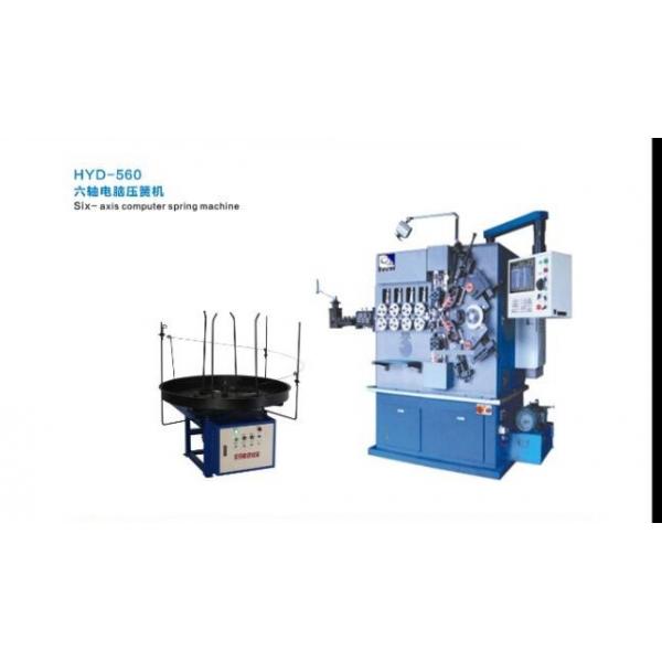 Quality Six Axes Automatic Spring Machine Digital With 15kw Powerful Servo Motor for sale