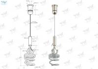 China Acoustic Panels String Light Suspension Kit With Spiral Anchors Stainless Steel factory