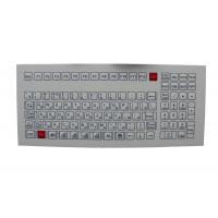 China 106 Keys Medical Hygienic Keyboard Industrial Custom Membrane Keyboard IP67 Dynamic Rated factory