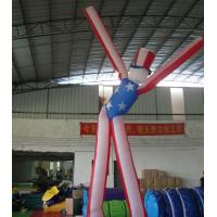 China 2 Legs Inflatable Advertising Products Air Dancing Man For Christmas for sale