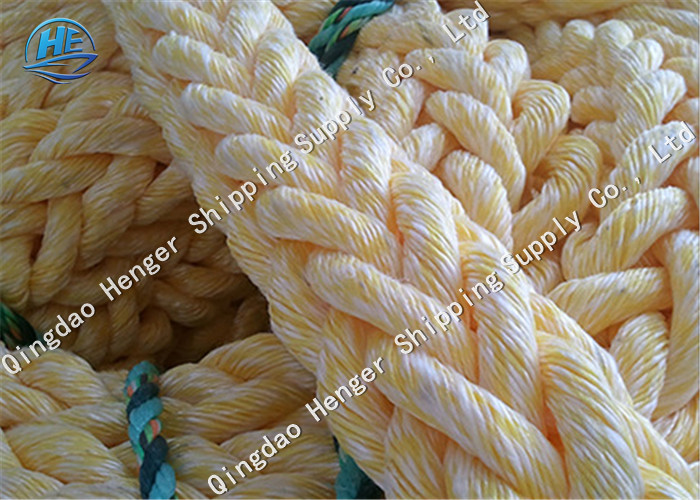 China Professional Braided Polypropylene Rope Marine Supply White Color 12 Strands Filament Composite factory