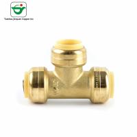 Quality 1''X1''X1'' C46500 Brass T Plug Connector Equal Tees for sale