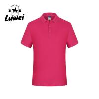 China Solid Color Knit Collared Shirt Slim Fit Oversized Short Sleeve factory