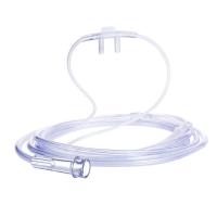 Quality Medical Disposable Soft Nasal Oxygen Cannula , PVC Transtracheal Oxygen Cannula for sale
