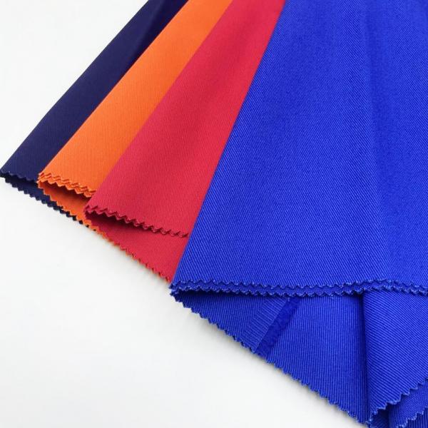 Quality Plain Dyed Polyester And Cotton Fabric With Spandex For Apparel Manufacturing for sale