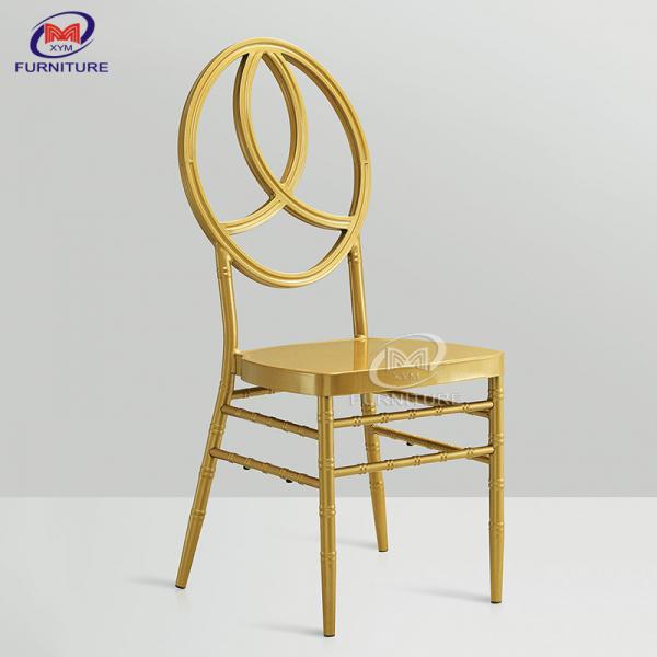 Quality Phoenix Design Gold Wedding Chiavari Chair Seven Bar Backrest Pattern for sale