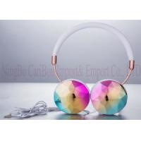 China Pplastic 3.5mm Electroplated Foldable Stereo Headphones For Android Mobile Phones factory