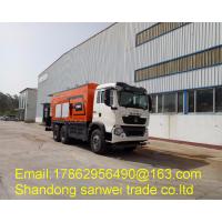 China Bitumen Road Maintenance Equipment 10m3 Asphalt Slurry Machine HRF-100 25000kg factory