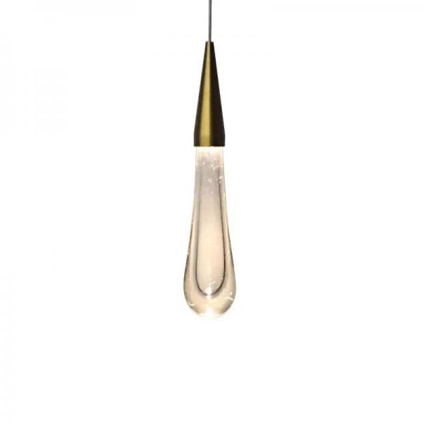 Quality water drop pendant light modern drop light glass ball pendant lights modern for sale
