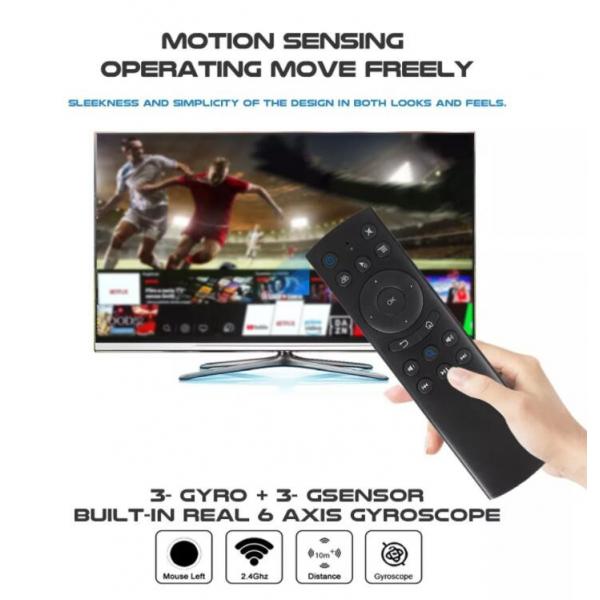 Quality Bluetooth IR Air Mouse 4K HDR Remote Control For Android TV Streaming Media Player for sale