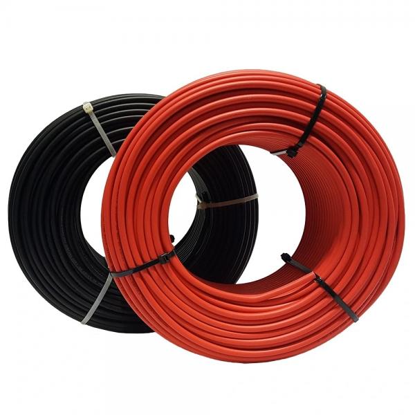 Quality UV Resistance PV Solar Cable / Coaxial Power Cable XLPE Sheathed for sale