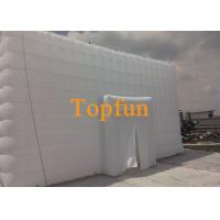 China Cube Inflatable Tent Air Structure / Inflatable White House Building Tent For Events factory