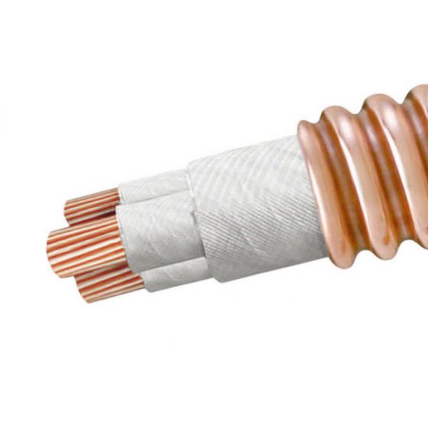 Quality Multi Core Mineral Insulated Copper Sheathed Cable , Mineral Insulated Power Cable for sale