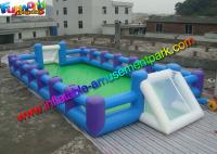 China Human Table Soapy Inflatable Soccer Field Football Court Arena 16m X 8m factory
