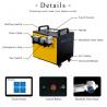 China 60W Handheld Laser Cleaning System Rust Cleaning Laser Machine factory