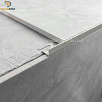 China L Shape Straight Edge 8mm Aluminium Tile Trim Profile thickness 1.1mm factory