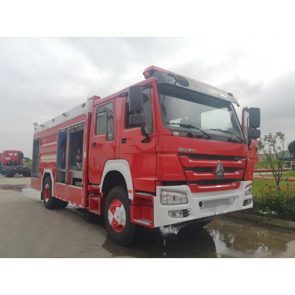 Quality SINOTRUK 375HP Dry Powder Fire Truck 6x4 With 2000kg Powder Capacity for sale