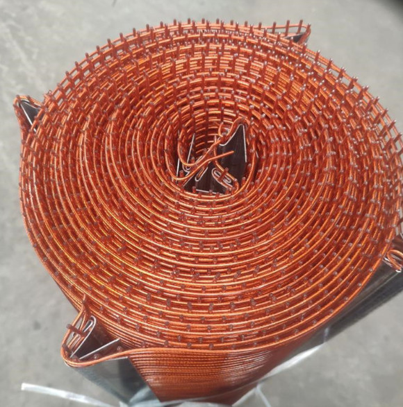 Quality Flexible polyurethane mesh screen PU Coated Wire Mesh 12.5mm aperture for sale