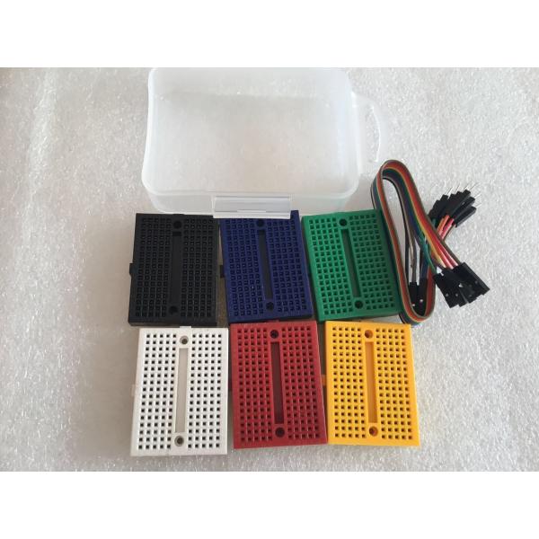 Quality OEM 6 PCS Colorful Solderless Breadboard Kit With 20 cm M-F Jumper Wire for sale