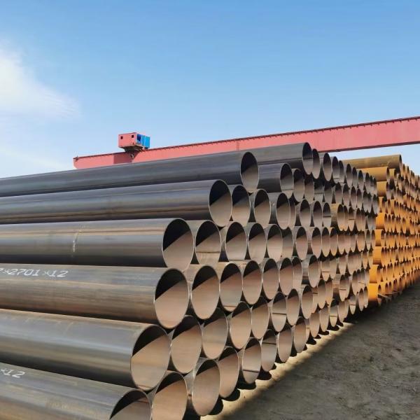 Quality 9m 24m Round Construction Seamless Carbon Steel Tube 1.1 / 2